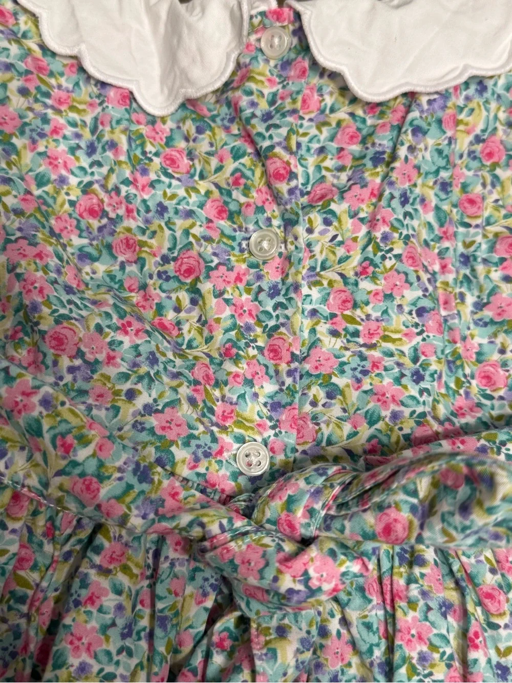 Confiture Trotters London Floral Duck Dress| 2Y
